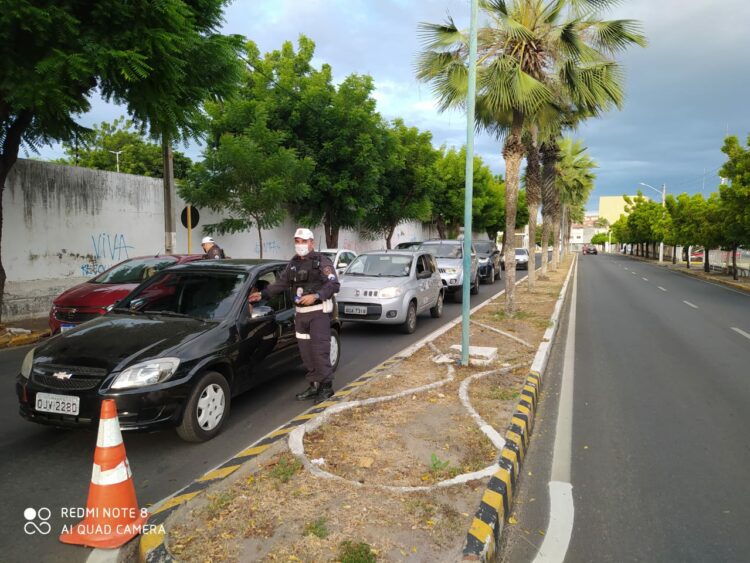 Fiscalização em Mossoró/RN.