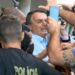 Bolsonaro chega ao ES para primeira visita ao estado desde o início do governo — Foto: Reprodução/TV Gazeta