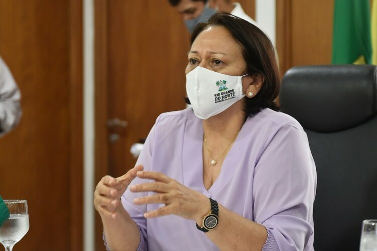 Governador Fátima Bezerra.