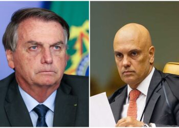 Presidente Bolsonaro e Moraes / Foto: Reprodução.