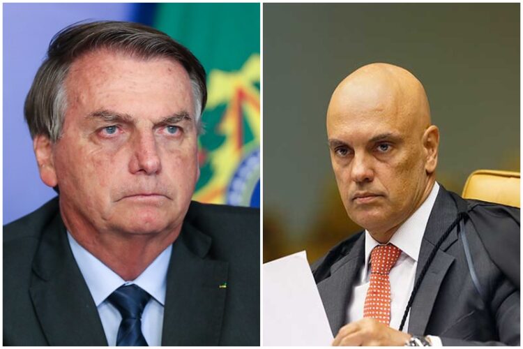 Presidente Bolsonaro e Moraes / Foto: Reprodução.