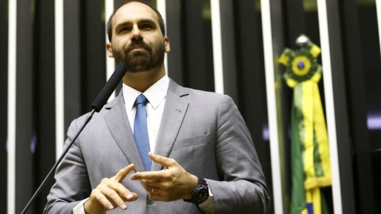 Deputado Federal, Eduardo Bolsonaro (PL-SP). Foto: Marcelo Camargo / Agência Brasil