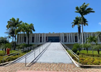 Governadoria do RN em Natal — Foto: Augusto César Gomes/Inter TV Cabugi