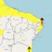 Alerta atinge mais de 130 cidades do RN — Foto: Inmet