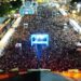 Público lotou a Estação das Artes na noite da quinta-feira (15). Foto: João Batista Freitas.