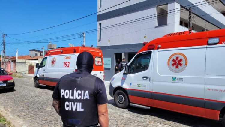 Criminoso foi alvejado e socorrido pela equipe - Foto: PCRN