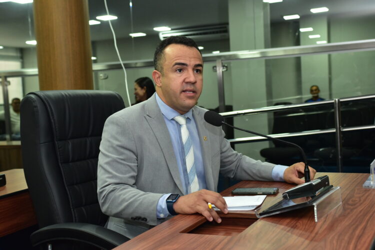 Vereador Paulo Igo (SD), autor da audiência pública. 
Foto: Edilberto Barros/CMM