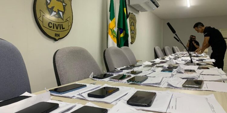 Polícia Civil de Parnimirim recupera 120 celulares furtados em mais uma fase da “Operação Retorno”