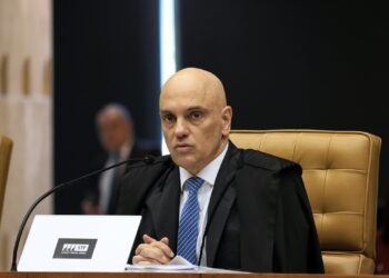 O ministro Alexandre de Moraes, do STF, pediu para que análise de validade da revista íntima vexatória ocorresse em sessão presidencial da corte - Foto: Rosinei Coutinho/SCO/STF