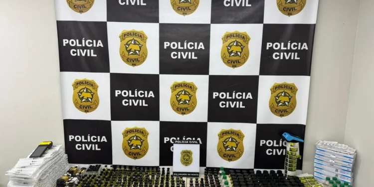 Polícia Civil desarticula laboratório clandestino de anabolizantes em Natal