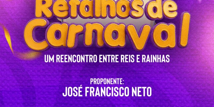 Artista Apodiense José Francisco realiza projeto que homenageará Reis e Rainhas do Carnaval de Apodi