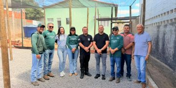Prefeito Sabino visita etapa final da construção do Viveiro de Mudas no CDP Apodi