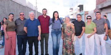 Prefeita Marianna Almeida entrega pavimentação no bairro Chico Cajá