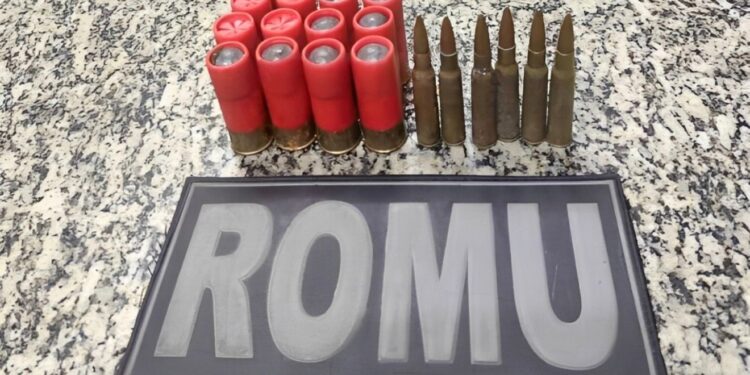 Guarda Civil apreende munições de fuzil e calibre 12 em área de descarte em Mossoró