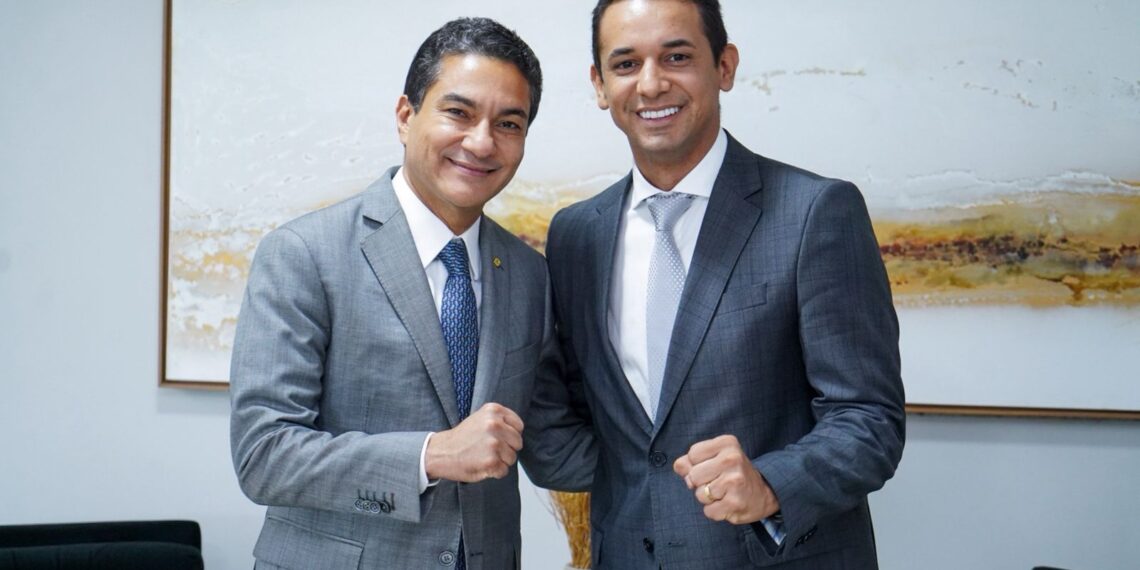 Allyson Bezerra se encontra com Marcos Pereira e garante Republicanos em sua chapa