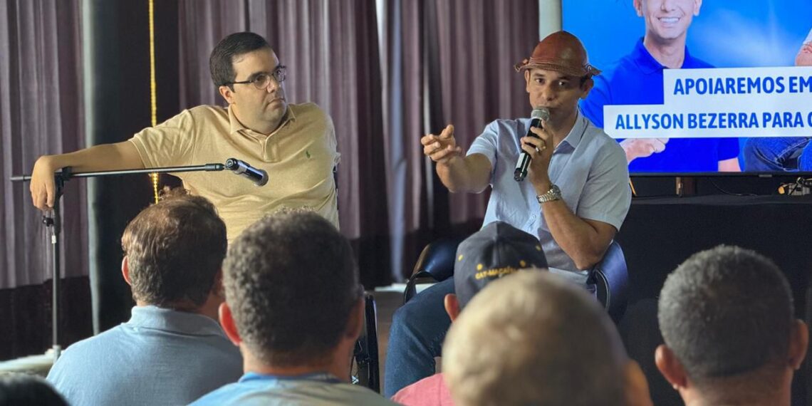 Allyson Bezerra e vereador Tércio Tinoco fortalecem parceria política em agenda de inclusão em Natal
