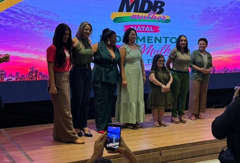 MDB fortalece participação feminina no RN e apresenta nomes para disputa de 2026