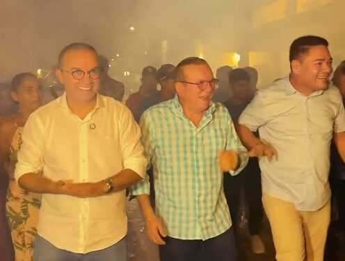 Ao lado de Jaime Calado e Flávio Henrique, Kelps trabalha pela reeleição de Zenaide Maia