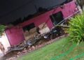 Tempestade causa desabamento em depósito de bebidas e deixa duas pessoas mortas em Portalegre/RN
