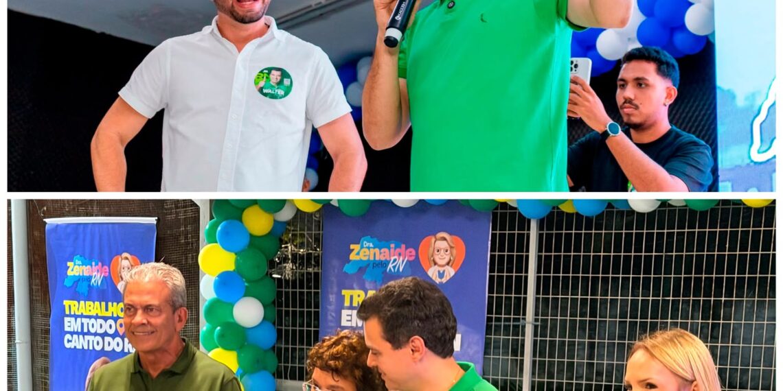 Em Natal, Walter Alves recebe apoio do vereador Pedro Henrique e da ex-vereadora Margarete Régia