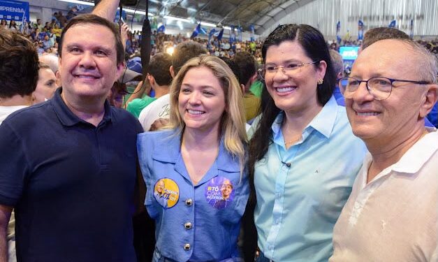 Marianna Almeida participa da convenção que oficializa Allyson Bezerra como candidato ao Governo do RN