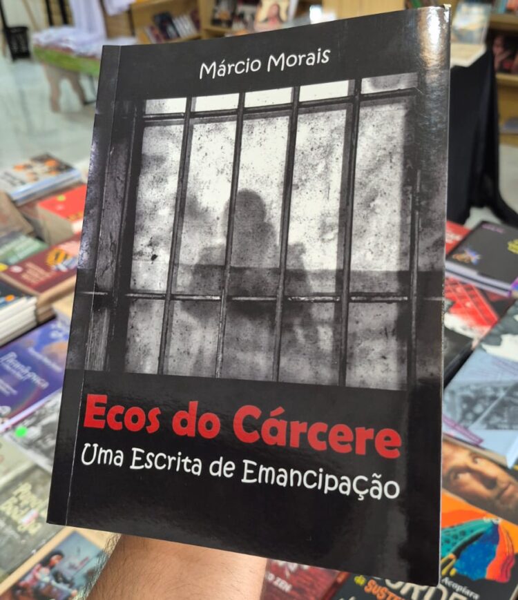 Livro “Ecos do Cárcere”, de escritor apodiense, chega à Livraria Manimbu, em Natal