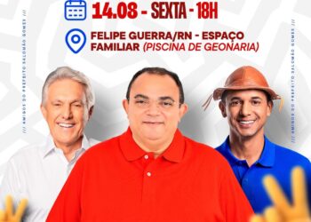 Felipe Guerra recebe Allyson Bezerra e João Maia para encontro com lideranças e população