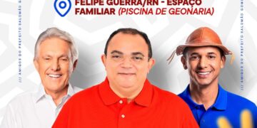 Felipe Guerra recebe Allyson Bezerra e João Maia para encontro com lideranças e população