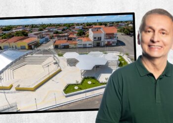 Emenda de Dr. Antônio Jácome viabilizou obra da principal praça de Caraúbas
