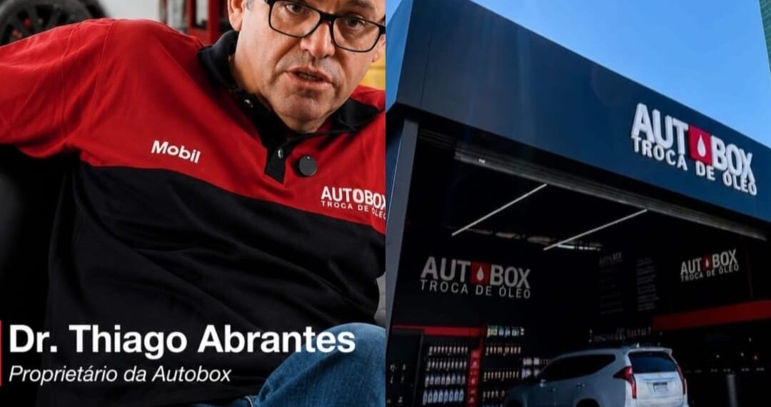 Empresário Thiago Abrantes Barbosa inaugura filial da Autobox Troca de Óleo em Mossoró/RN