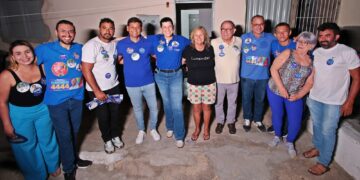 Marianna Almeida lidera mobilização do grupo político e inicia caminhadas pelos bairros de Pau dos Ferros