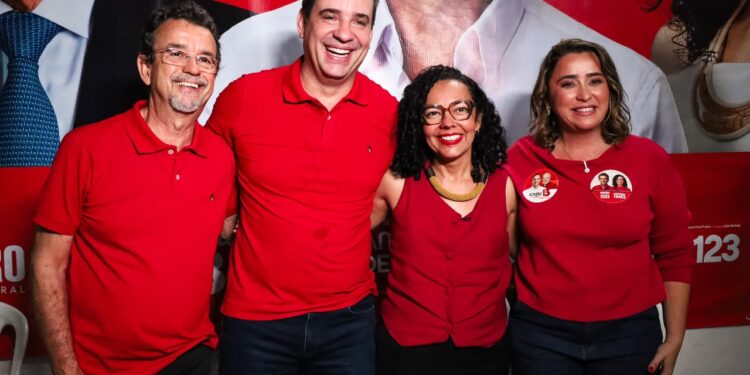 Cadu de Lula convoca militância para a vitória ao lado de Diva e Mineiro