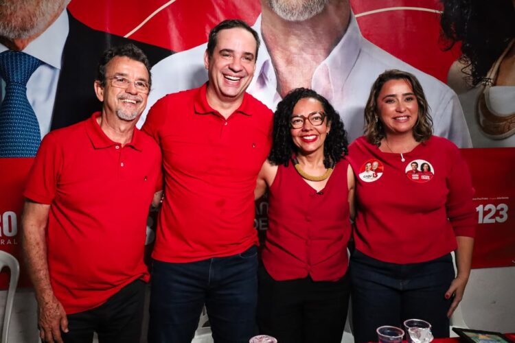 Cadu de Lula convoca militância para a vitória ao lado de Diva e Mineiro