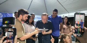 Prefeito Jaime Calado inaugura pavimentação de três ruas no Conjunto do IFRN e autorizada ampliação da escola do bairro Arvoredo