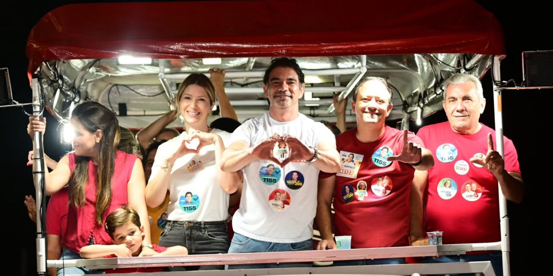Dr. Gustavo realiza tradicional Abraço à Várzea ao lado do prefeito de Assú Lula Soares