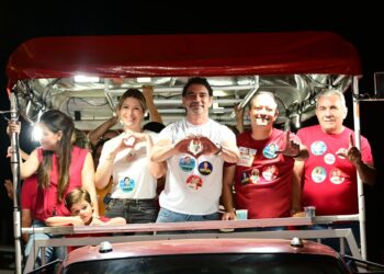 Dr. Gustavo realiza tradicional Abraço à Várzea ao lado do prefeito de Assú Lula Soares