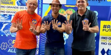 Allyson recebe apoio do prefeito de Afonso Bezerra e amplia força na região Central