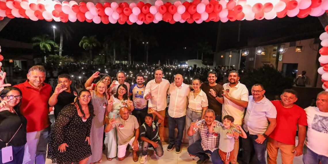 Com apoio de prefeito, vice, 10 vereadores, Cadu de Lula demonstra grande força em São José de Mipibu